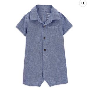 NWT Carter's Child of Mine Baby Boy Romper, One-Piece, Size: 6-9 M